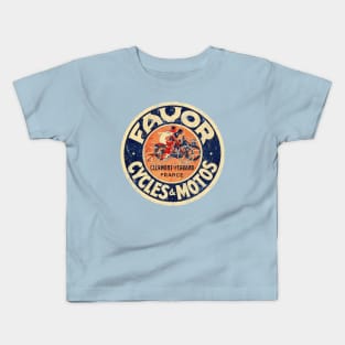 Favor Cycles and Motos Kids T-Shirt